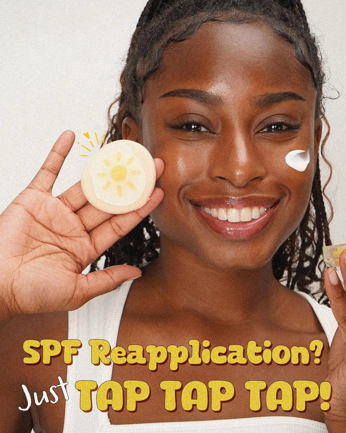 Forgzrest Pang Pang Sun Cushion Plus SPF50+ PA++++ Korean Hypoallergenic Sun Cushion with Puff