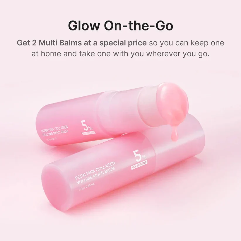 🔥LAST DAY 70% OFF Forgzrest™ Pink Collagen Volume Balm Stick with 5% Volufiline 💖