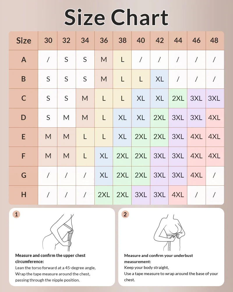 Front Closure Cross-Back Wireless Posture Bra