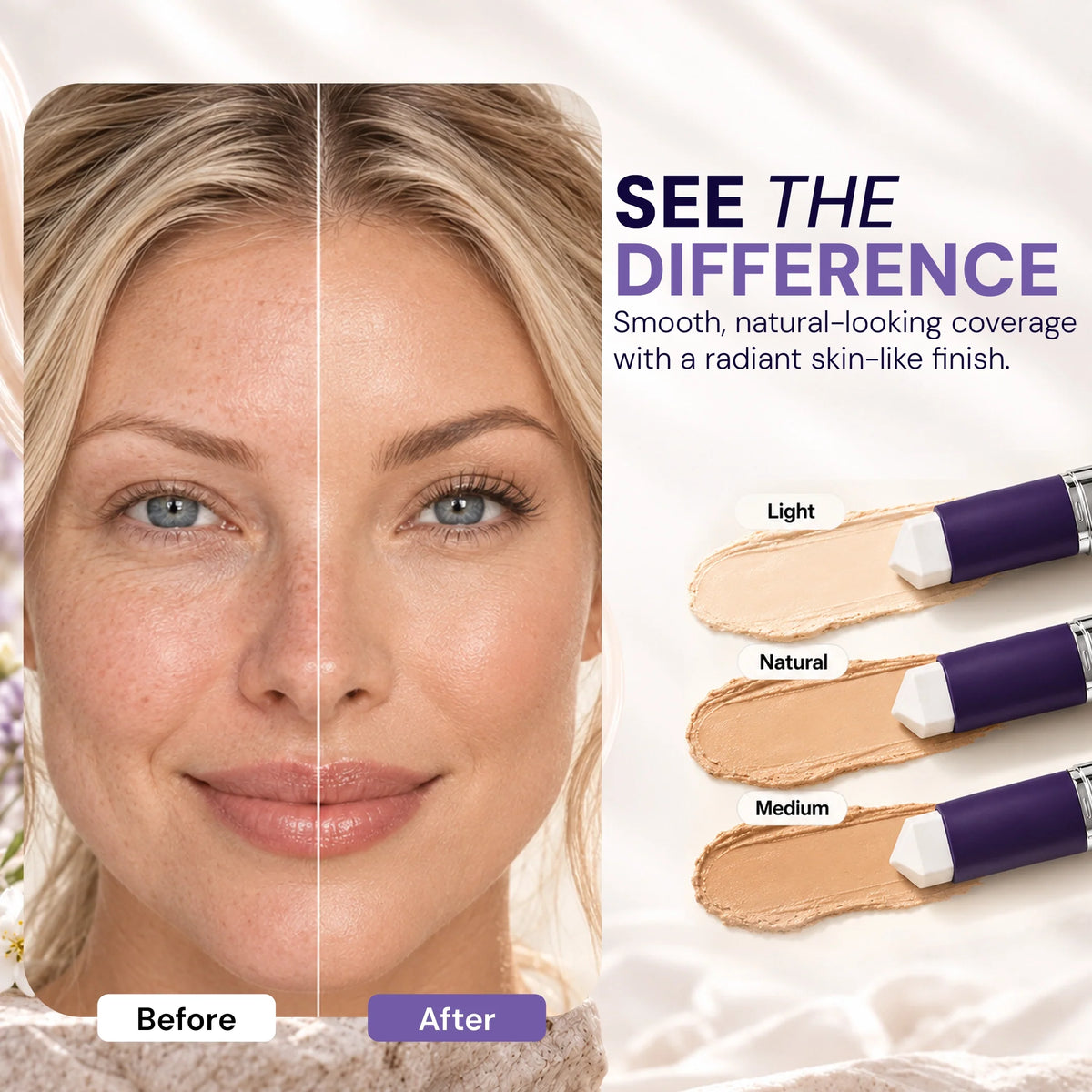 Forgzrest™ Korean Color Changing Foundation
